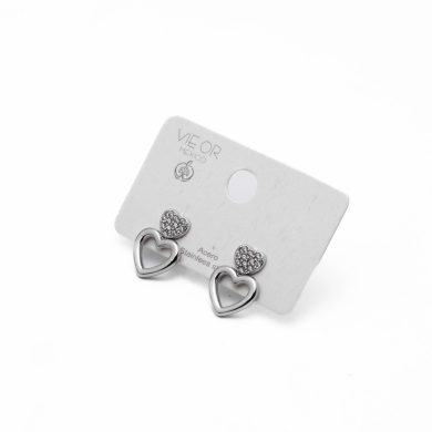 ARETES Y00749 PLATEADO Acero Inoxidable F41