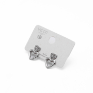 ARETES Y00749 PLATEADO Acero Inoxidable F41