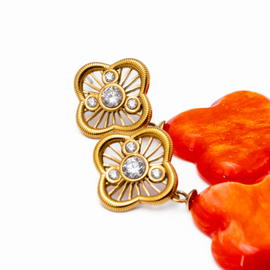 ARETES Y00636 NARANJA Acero Inoxidable F35
