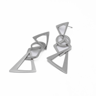 ARETES Y00715 PLATEADO Acero Inoxidable G410