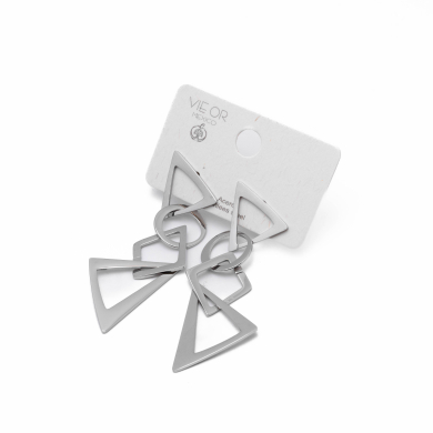 ARETES Y00715 PLATEADO Acero Inoxidable G410