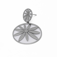 ARETES Y00714 PLATEADO Acero Inoxidable G39