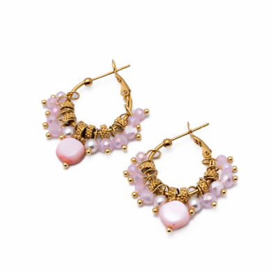 ARETES Y00766 ROSA Acero Inoxidable F56