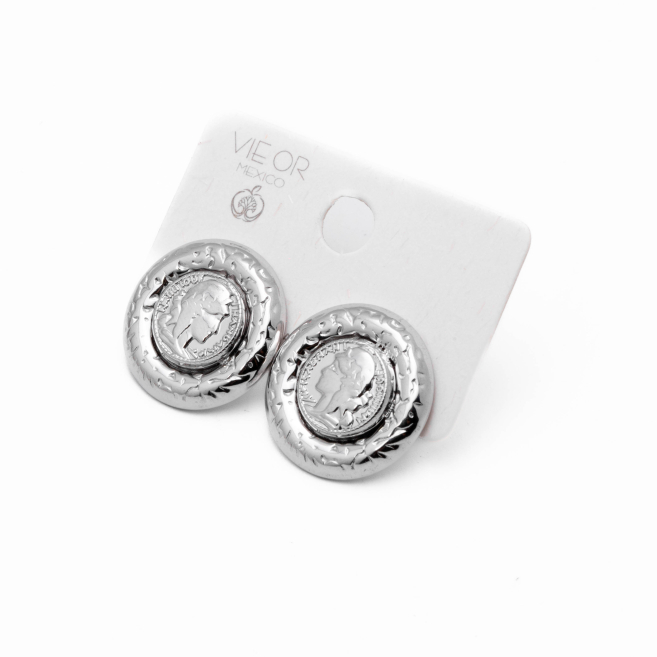 ARETES Y00794 PLATEADO Acero Inoxidable G44