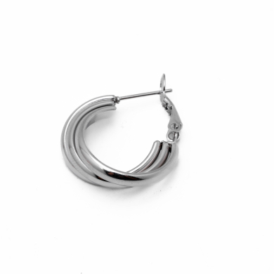 ARETES Y00826 PLATEADO Acero Inoxidable F28