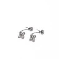 ARETES Y00747 PLATEADO Acero Inoxidable F42