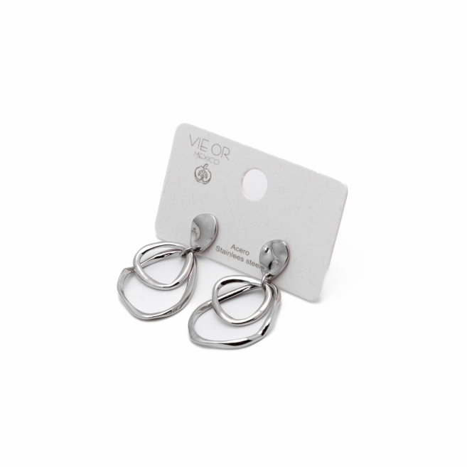 ARETES Y00666 PLATEADO Acero Inoxidable G51