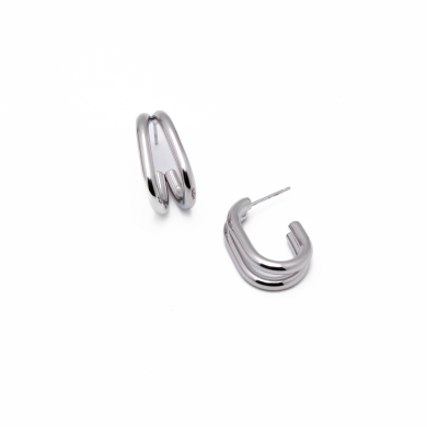 ARETES Y00630 PLATEADO Acero Inoxidable F28
