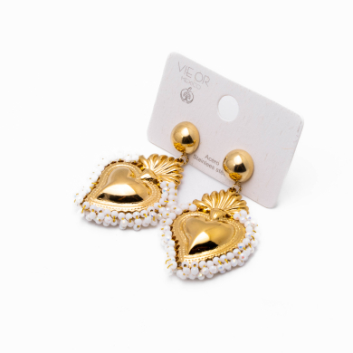 ARETES Y00565 BLANCO Acero Inoxidable F33