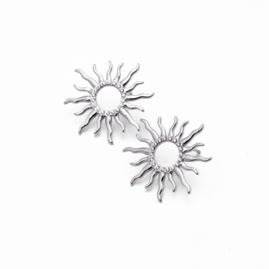 ARETES Y00748 PLATEADO Acero Inoxidable G22