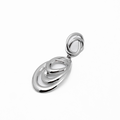 ARETES Y00809 PLATEADO Acero Inoxidable G41