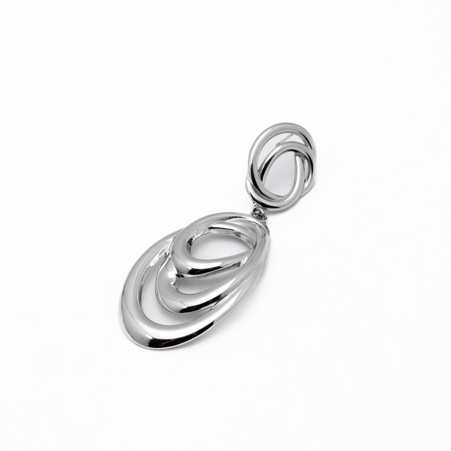 ARETES Y00809 PLATEADO Acero Inoxidable G41
