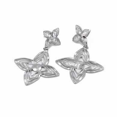 ARETES Y00732 PLATEADO Acero Inoxidable G410