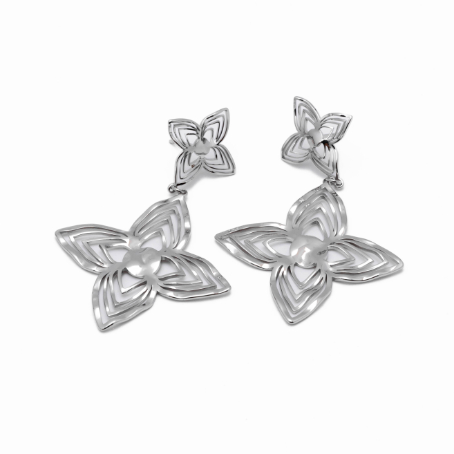 ARETES Y00732 PLATEADO Acero Inoxidable G410