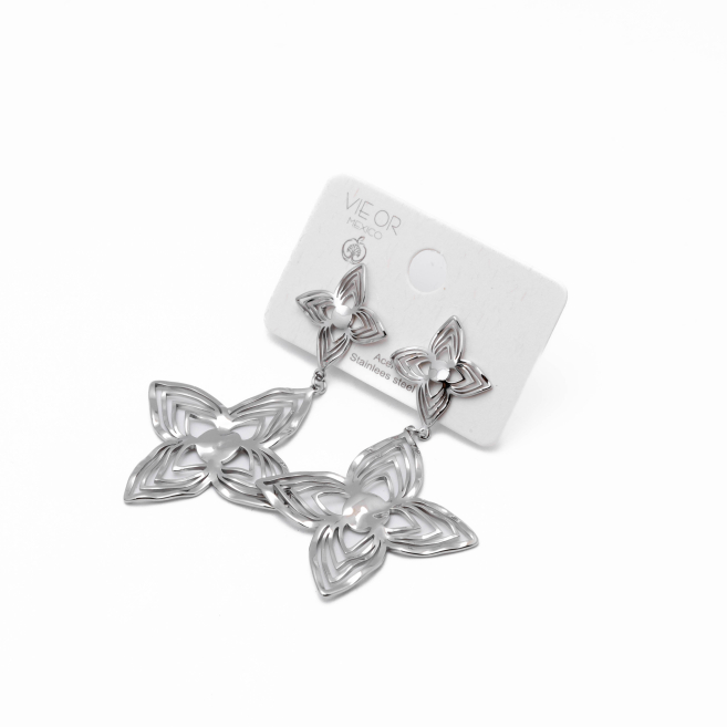 ARETES Y00732 PLATEADO Acero Inoxidable G410
