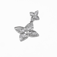 ARETES Y00732 PLATEADO Acero Inoxidable G410