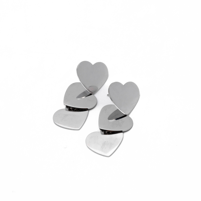 ARETES Y00705 PLATEADO Acero Inoxidable F31