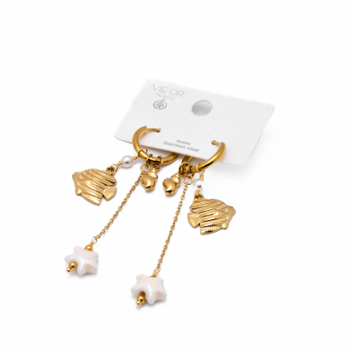 ARETES Y00686 BEIG Acero Inoxidable G24