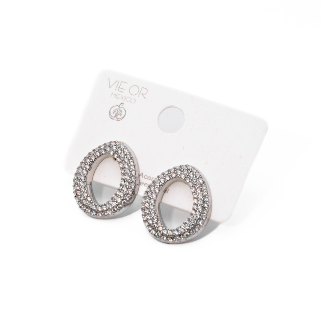 ARETES Y00762 PLATEADO Acero Inoxidable F51