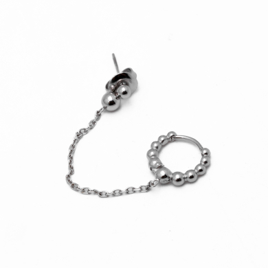 ARETES Y00764 PLATEADO Acero Inoxidable F38