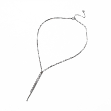 COLLAR Y00835 PLATEADO Acero Inoxidable