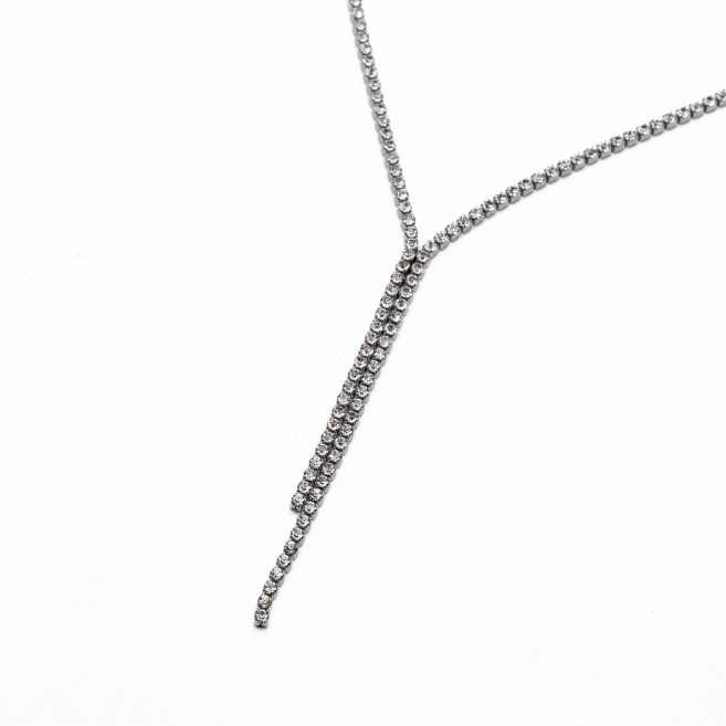 COLLAR Y00835 PLATEADO Acero Inoxidable