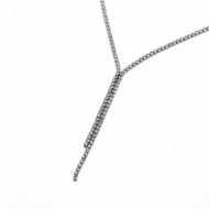COLLAR Y00835 PLATEADO Acero Inoxidable