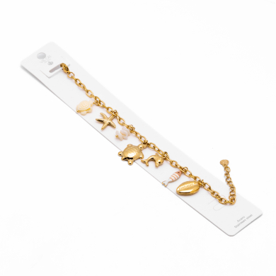 PULSERA Y00699 BEIG Acero Inoxidable 2B28