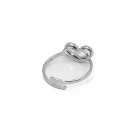 ANILLO ZO15306R PLATEADO Acero Inoxidable A12