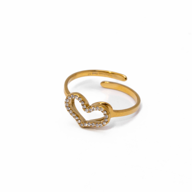 ANILLO ZO15306R DORADO Acero Inoxidable