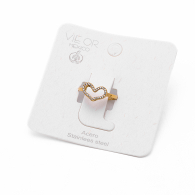 ANILLO ZO15306R DORADO Acero Inoxidable