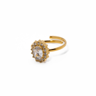ANILLO ZO8824R180 DORADO Acero Inoxidable A22