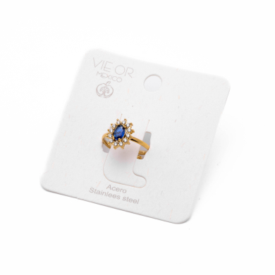 ANILLO ZO15173R DORADO Acero Inoxidable