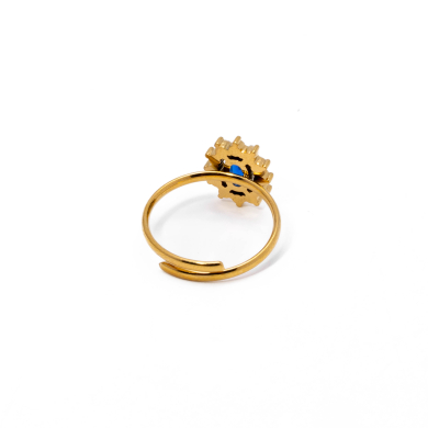 ANILLO ZO15173R DORADO Acero Inoxidable
