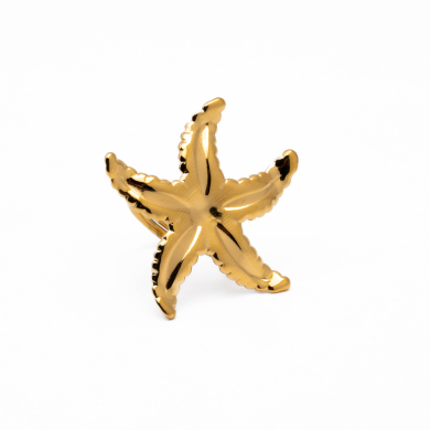 ANILLO ZO14805R DORADO Acero Inoxidable