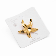 ANILLO ZO14805R DORADO Acero Inoxidable 2A49