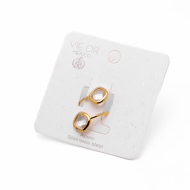 ANILLO ZO14492R DORADO+BLANCO Acero Inoxidable 2A110
