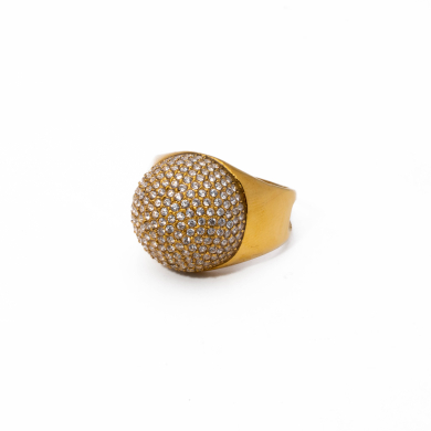 ANILLO ZO15862R DORADO Acero Inoxidable