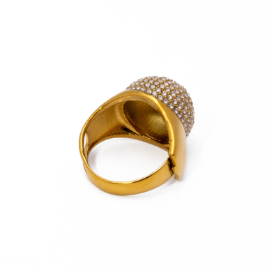 ANILLO ZO15862R DORADO Acero Inoxidable