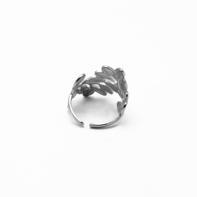 ANILLO ZO14117R PLATEADO Acero Inoxidable