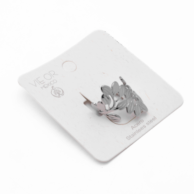 ANILLO ZO14117R PLATEADO Acero Inoxidable