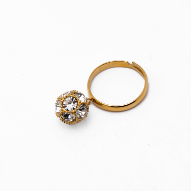 ANILLO ZO15034R DORADO Acero Inoxidable