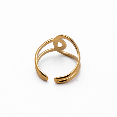 ANILLO ZO14172R DORADO Acero Inoxidable