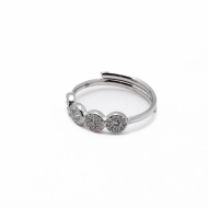 ANILLO ZO13995R PLATEADO Acero Inoxidable A42