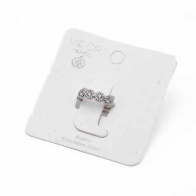 ANILLO ZO13995R PLATEADO Acero Inoxidable