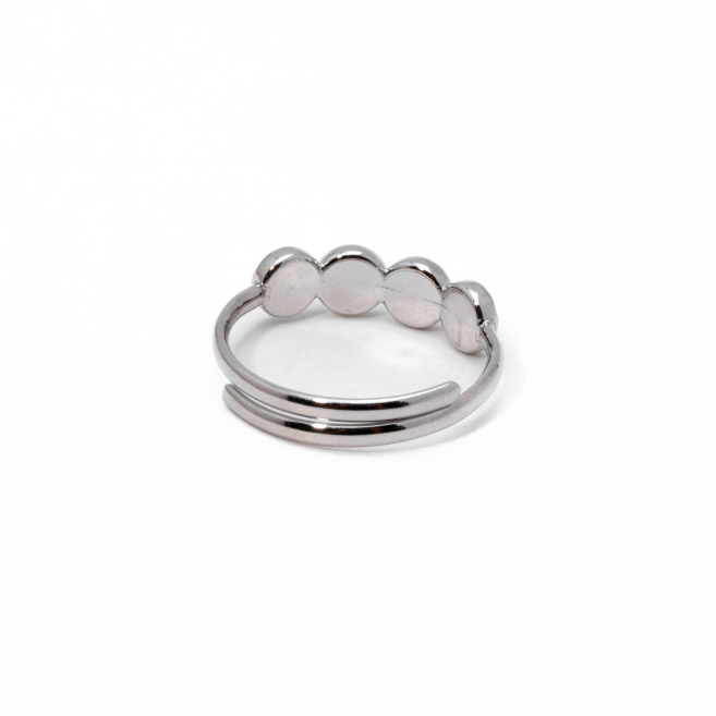 ANILLO ZO13995R PLATEADO Acero Inoxidable A42