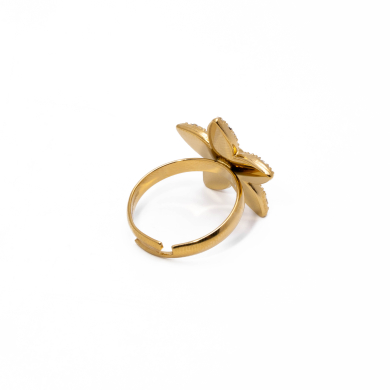 ANILLO ZO15114R DORADO Acero Inoxidable