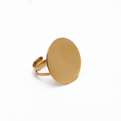 ANILLO ZO13106R DORADO Acero Inoxidable