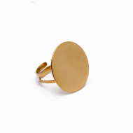 ANILLO ZO13106R DORADO Acero Inoxidable 2A47 2A47