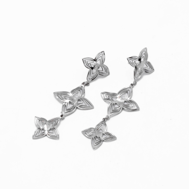 ARETES Y00735 PLATEADO Acero Inoxidable G44